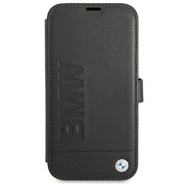 Etui BMW BMFLBKP13SSLLBK iPhone 13 mini 5,4" czarny/black book Signature