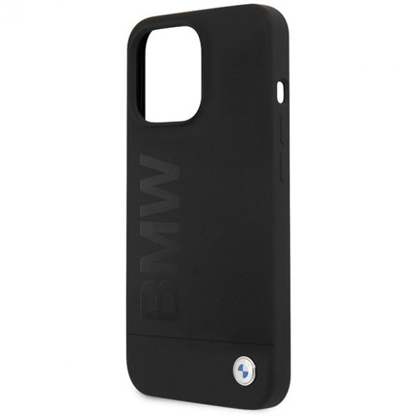 Etui BMW BMHCP13LSLBLBK iPhone 13 Pro / 13 6,1 czarny/negru Hardcase Silicon Signature Logo"