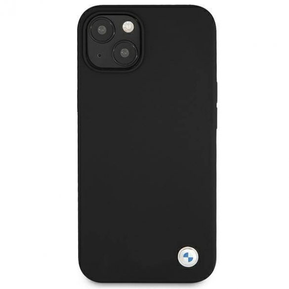 Etui BMW BMHCP13SSILBK iPhone 13 mini 5,4" czarny/negru Hardcase Silicon Signature