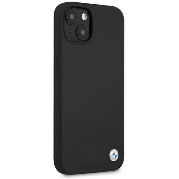 Etui BMW BMHCP13SSILBK iPhone 13 mini 5,4" czarny/negru Hardcase Silicon Signature