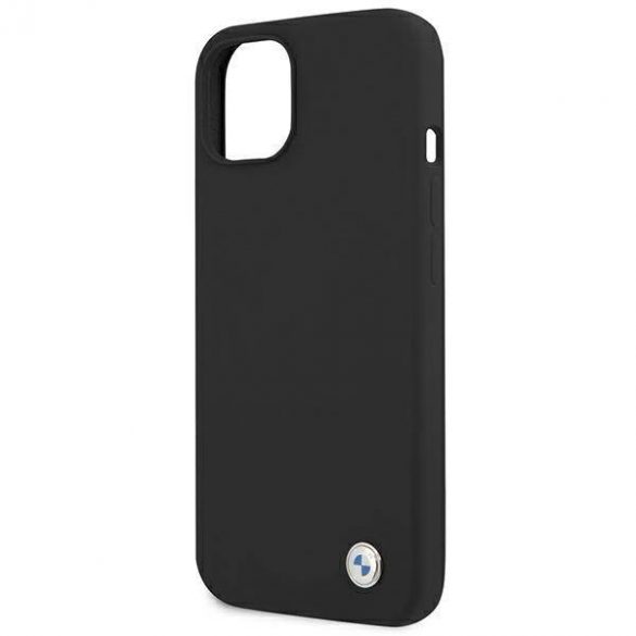 Etui BMW BMHCP13SSILBK iPhone 13 mini 5,4" czarny/negru Hardcase Silicon Signature