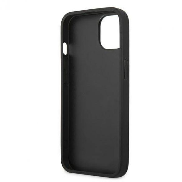 Husă Guess GUHCP13SPSASBBK pentru iPhone 13 mini, 5,4 inchi, neagră/curea Saffiano