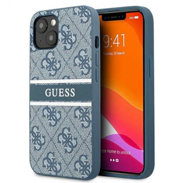 Guess GUHCP13S4GDBL 13 mini 5,4" niebieski/blue hardcase 4G Stripe carcasă