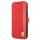 Carcasa Ferrari FESAXFLBKP13LRE pentru iPhone 13 Pro / 13 6,1" czerwony/carte rosie On Track Carbon Stripe