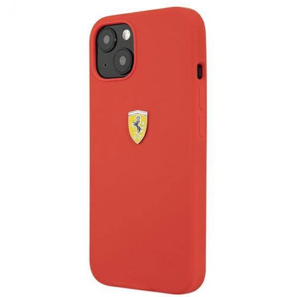 Ferrari FESSIHCP13SRE iPhone 13 mini 5,4" czerwony/rosu hardcase Husa din silicon