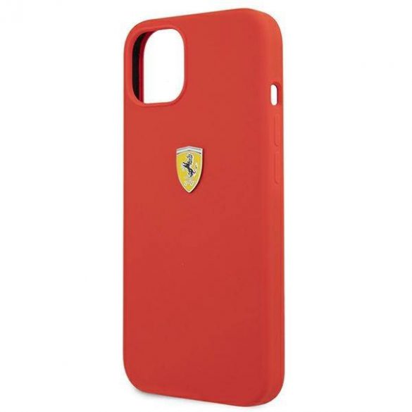 Ferrari FESSIHCP13SRE iPhone 13 mini 5,4" czerwony/rosu hardcase Husa din silicon