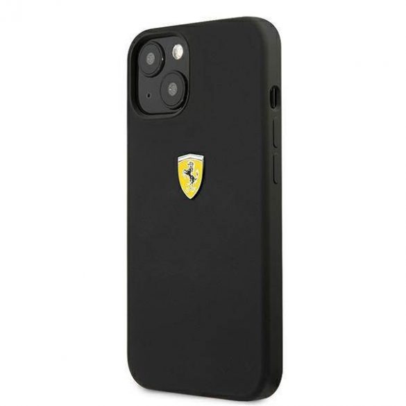 Ferrari FESSIHCP13SBK iPhone 13 mini 5,4" carcasă rigidă/neagră Husă din silicon