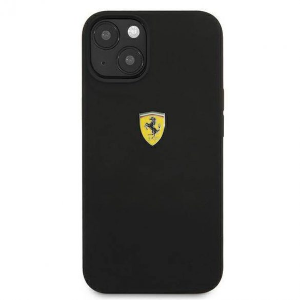 Ferrari FESSIHCP13SBK iPhone 13 mini 5,4" carcasă rigidă/neagră Husă din silicon