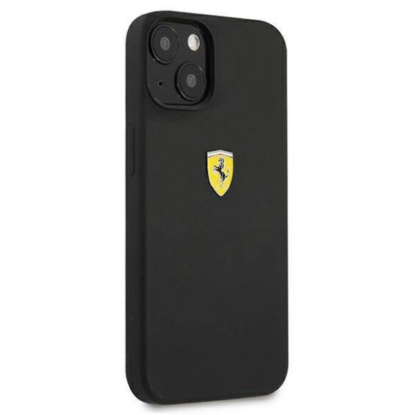 Ferrari FESSIHCP13SBK iPhone 13 mini 5,4" carcasă rigidă/neagră Husă din silicon