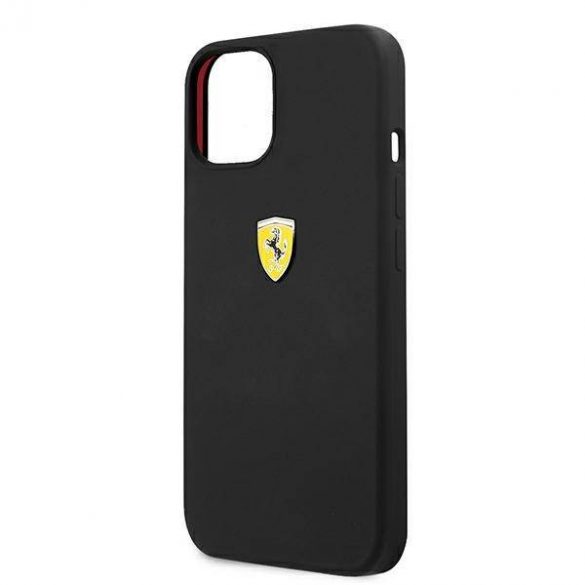 Ferrari FESSIHCP13MBK iPhone 13 / 14 / 15 6.1" negru / negru hard Husă silicon