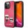 Karl Lagerfeld KLHCP13LPCUSKCP iPhone 13 Pro / 13 6,1" fuksja/fucsia hardcase Ikonik Karl & Choupette