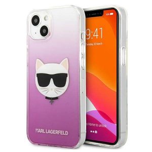 Karl Lagerfeld KLHCP13SCTRP iPhone 13 mini 5,4" husă rigidă rożowy/roz Choupette Head