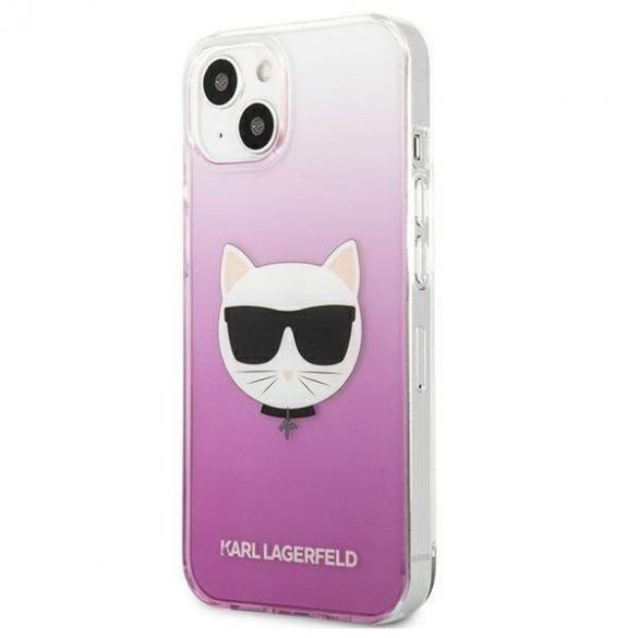 Karl Lagerfeld KLHCP13SCTRP iPhone 13 mini 5,4" husă rigidă rożowy/roz Choupette Head