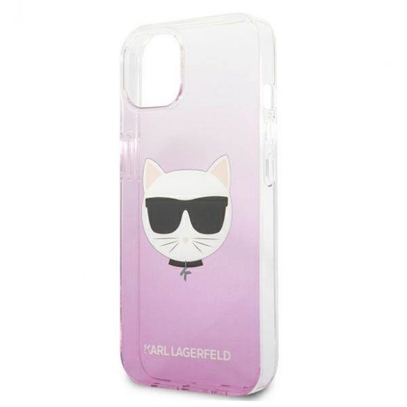 Karl Lagerfeld KLHCP13SCTRP iPhone 13 mini 5,4" husă rigidă rożowy/roz Choupette Head