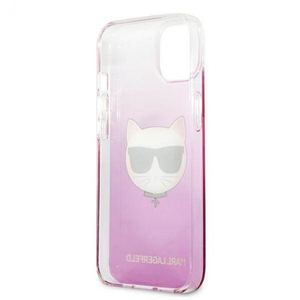 Karl Lagerfeld KLHCP13SCTRP iPhone 13 mini 5,4" husă rigidă rożowy/roz Choupette Head