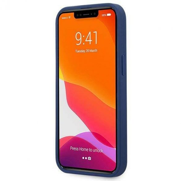 US Polo USHCP13XSFGV Husă din silicon pentru iPhone 13 Pro Max 6,7" granatowy/marine