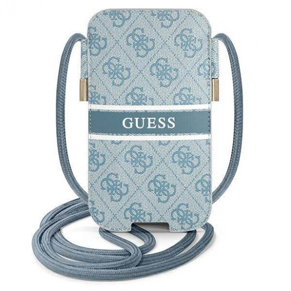 Guess Torebka GUPHM4GDBL 6,1" niebieski/blue hardcase 4G Stripe carcasă