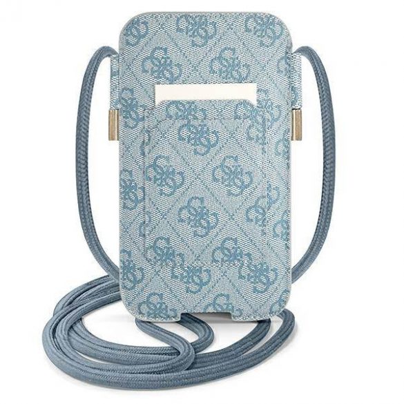 Guess Torebka GUPHM4GDBL 6,1" niebieski/blue hardcase 4G Stripe carcasă