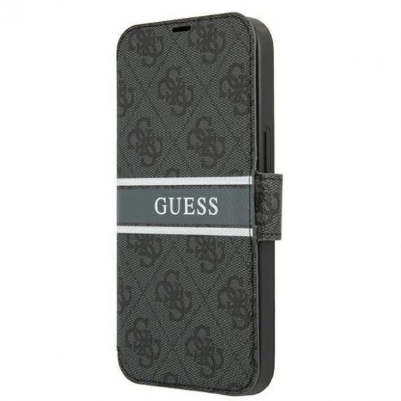 Husă Guess GUBKP13S4GDGR pentru iPhone 13 mini 5,4" szary/gri 4G Stripe