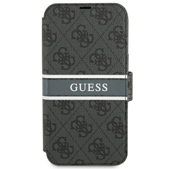 Husă Guess GUBKP13S4GDGR pentru iPhone 13 mini 5,4" szary/gri 4G Stripe