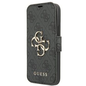 Guess GUBKP13L4GMGGR iPhone 13 Pro / 13 6,1" gri/gri carte 4G Big Metal Logo husă