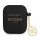 Guess GUA2LSC4EK AirPods 1/2 Husă negru / negru Silicone Charm 4G Collection