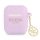 Guess GUA2LSC4EU AirPods 1/2 Husă violet /violet Silicone Charm 4G Collection