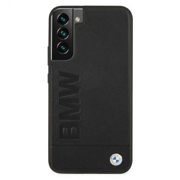 Etui BMW BMHCS22MSLLBK S22+ S906 czarny/black hardcase Signature Logo Husa amprentă