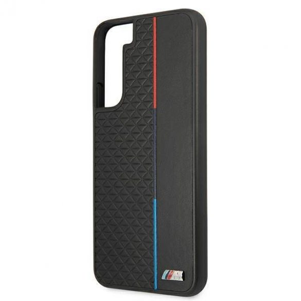 Etui BMW BMHCS22MTRTBK S22+ S906 czarny/negru hardcase M Collection Triangles case