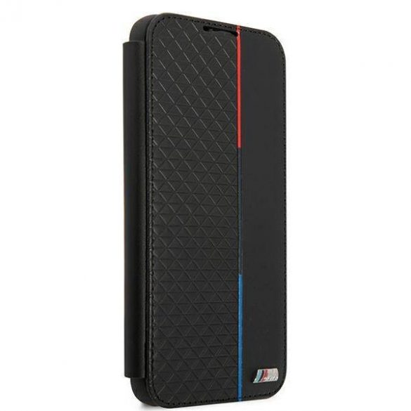 Etui BMW BMBKS22MTRTBK S22+ S906 bibliotecă czarny/negru Colecția M Carcasă Triunghiuri