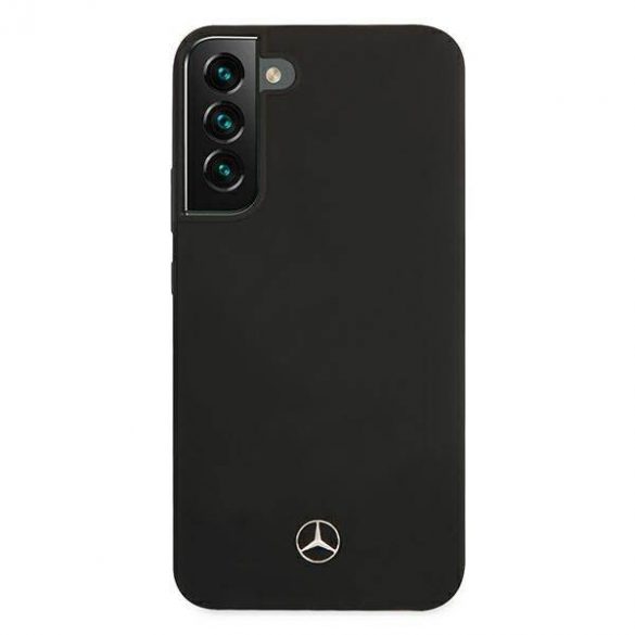 Mercedes MEHCS22SSILBK S22 S901 negru / negru hard Husă husă silicon