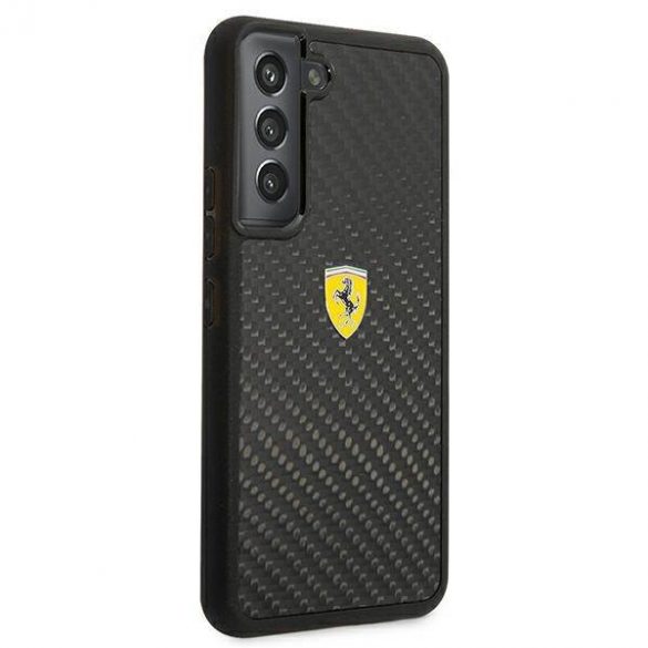 Carcasă rigidă Ferrari FEHCS22MFCAK S22+ S906 czarny/negru On Track Real Carbon