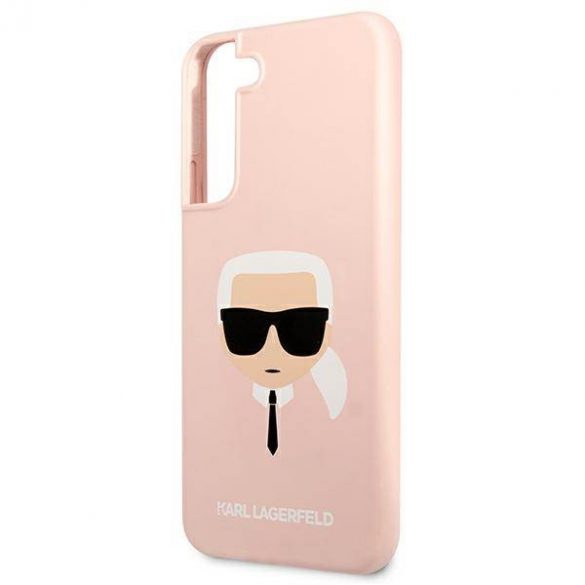 Karl Lagerfeld KLHCS22MSLKHPI S22+ S906 rożowy/roz hardcase Silicon Karl's Head