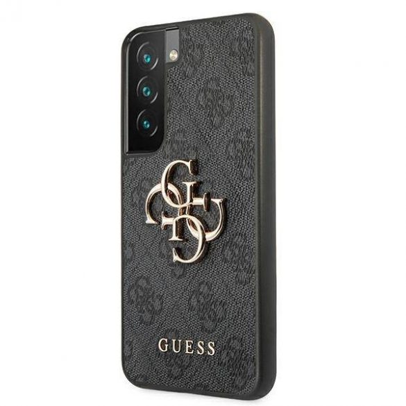 Guess GUHCS22S4GMGGR S901 S22 gri/gri hard Husă 4G Big Metal Logo husă