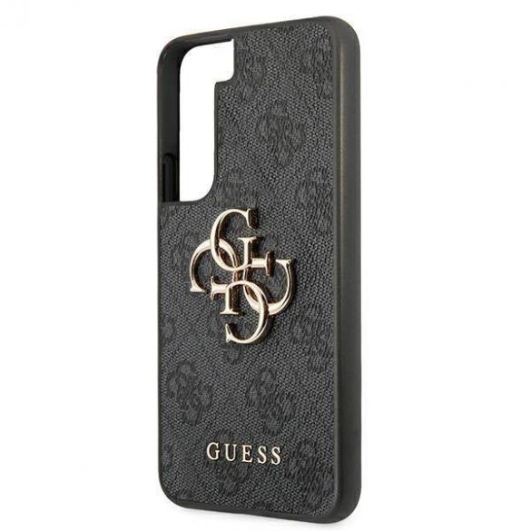 Guess GUHCS22S4GMGGR S901 S22 gri/gri hard Husă 4G Big Metal Logo husă