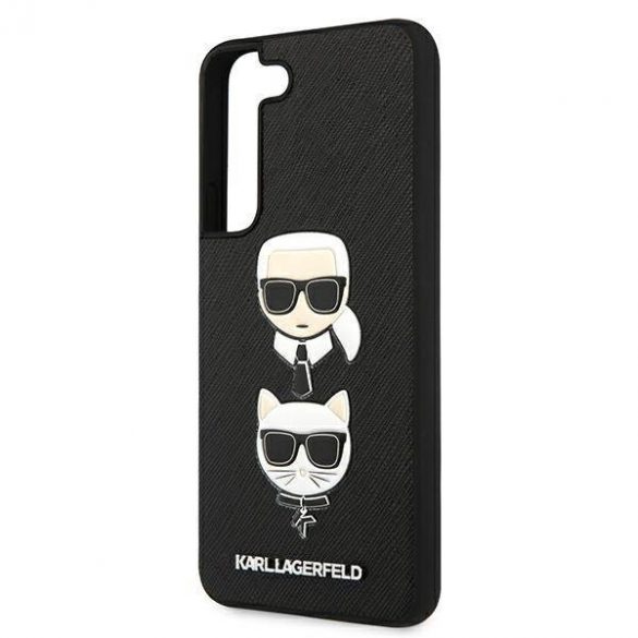 Karl Lagerfeld KLHCS22MSAKICKCBK S22+ S906 czarny/negru Saffiano Karl & Choupette Headcase