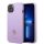 Guess GUHCP13SPS4MU Carcasă rigidă pentru iPhone 13 mini 5,4" violet/violet Saffiano 4G Husă metalică mică cu logo