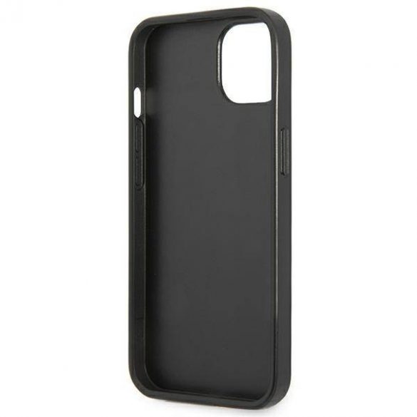 Guess GUHCP13SP4TPK Carcasă rigidă pentru iPhone 13 mini 5,4" czarny/negru 4G Triangle Logo Carslot