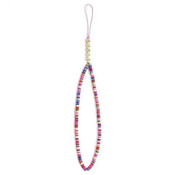 Guess pandativ GUSTGMPP Curea de telefon wielokolorowy roz/multicolor roz Heishi Beads husă