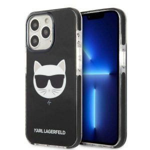 Karl Lagerfeld KLHCP13XTPECK Husă Choupette Head pentru iPhone 13 Pro Max de 6,7"