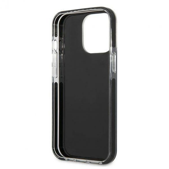 Karl Lagerfeld KLHCP13LTPE2TK iPhone 13 Pro / 13 6,1" hardcase czarny/negru Karl&Chouppete Head