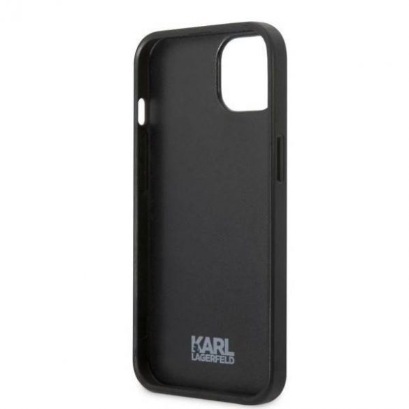 Karl Lagerfeld KLHCP13SPMNIKPI iPhone 13 mini 5,4" husă rigidă czerwony/roșu Monogram Ikonik Patch