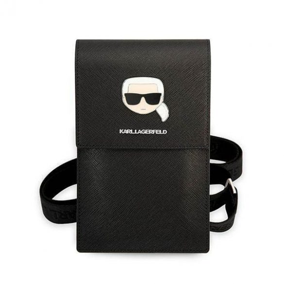 Karl Lagerfeld Geantă  KLWBSAKHPK negru/negru Metal Karl Cutie pentru cap