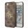 Guess GUHCI84GMGBR iPhone 7/8/SE 2020/2022 maro/maro închis 4G Big Metal Logo husă