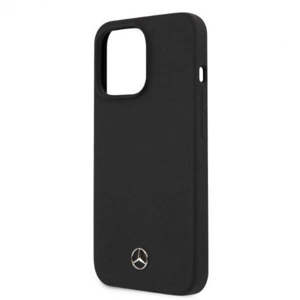 Mercedes MEHMP13LSILBK iPhone 13 Pro / 13 6,1" carcasa rigidă neagră Husă silicon Magsafe