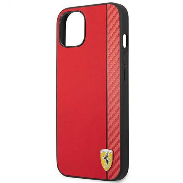 Ferrari FEHCP14MAXRE iPhone 14 Plus / 15 Plus 6,7 inchi czerwony/roșu hardcase Carbon