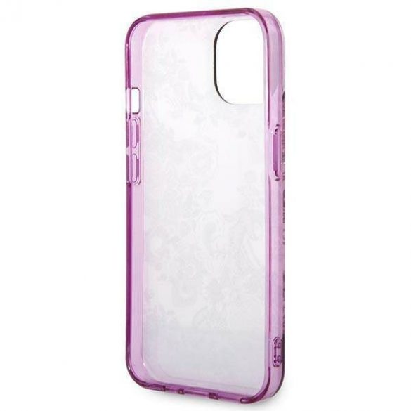 Guess GUHCP14MHGPLHF iPhone 14 Plus / 15 Plus 6.7" fuksja/fuschia hardcase Colecția Porțelan