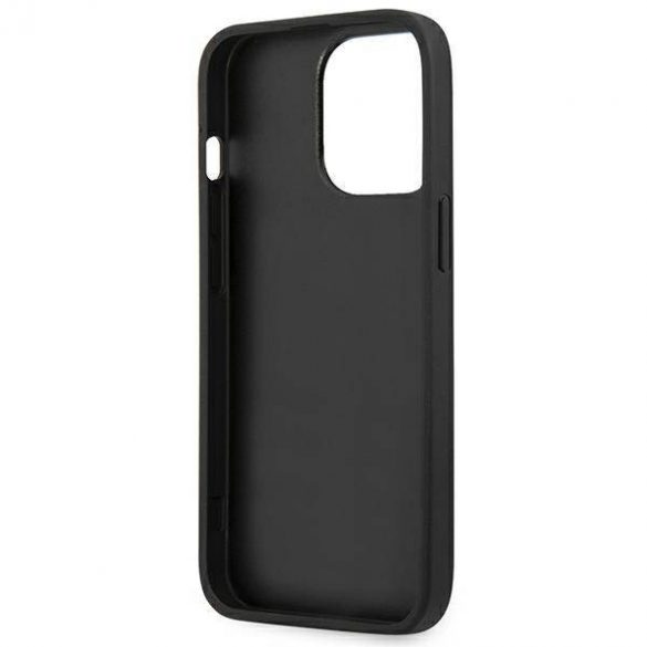 Guess GUHCP14L4GMGGR Carcasă rigidă pentru iPhone 14 Pro 6,1" szary/gri 4G Big Metal Logo