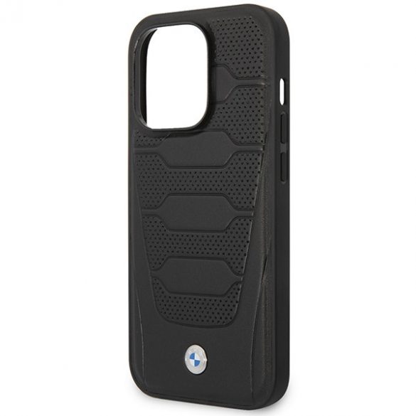 Etui BMW BMHCP14X22RPSK iPhone 14 Pro Max 6,7 czarny/negru Model scaune piele"