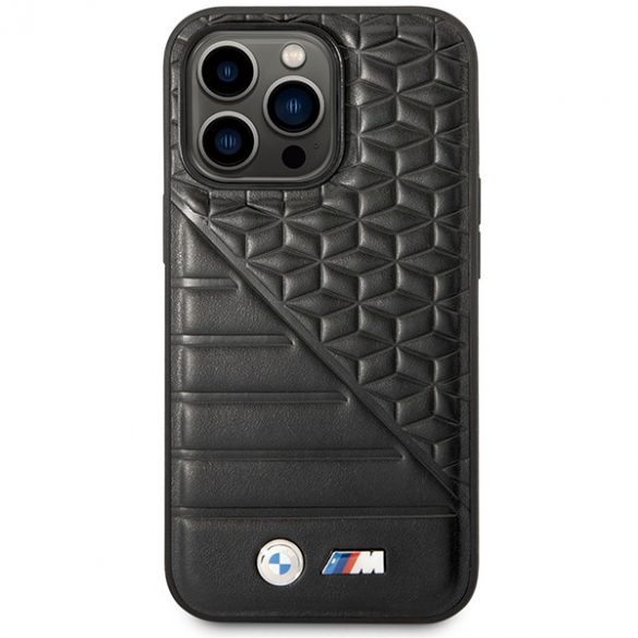 Etui BMW BMHCP14L22PMGK iPhone 14 Pro 6,1 czarny/negru Bi Pattern"